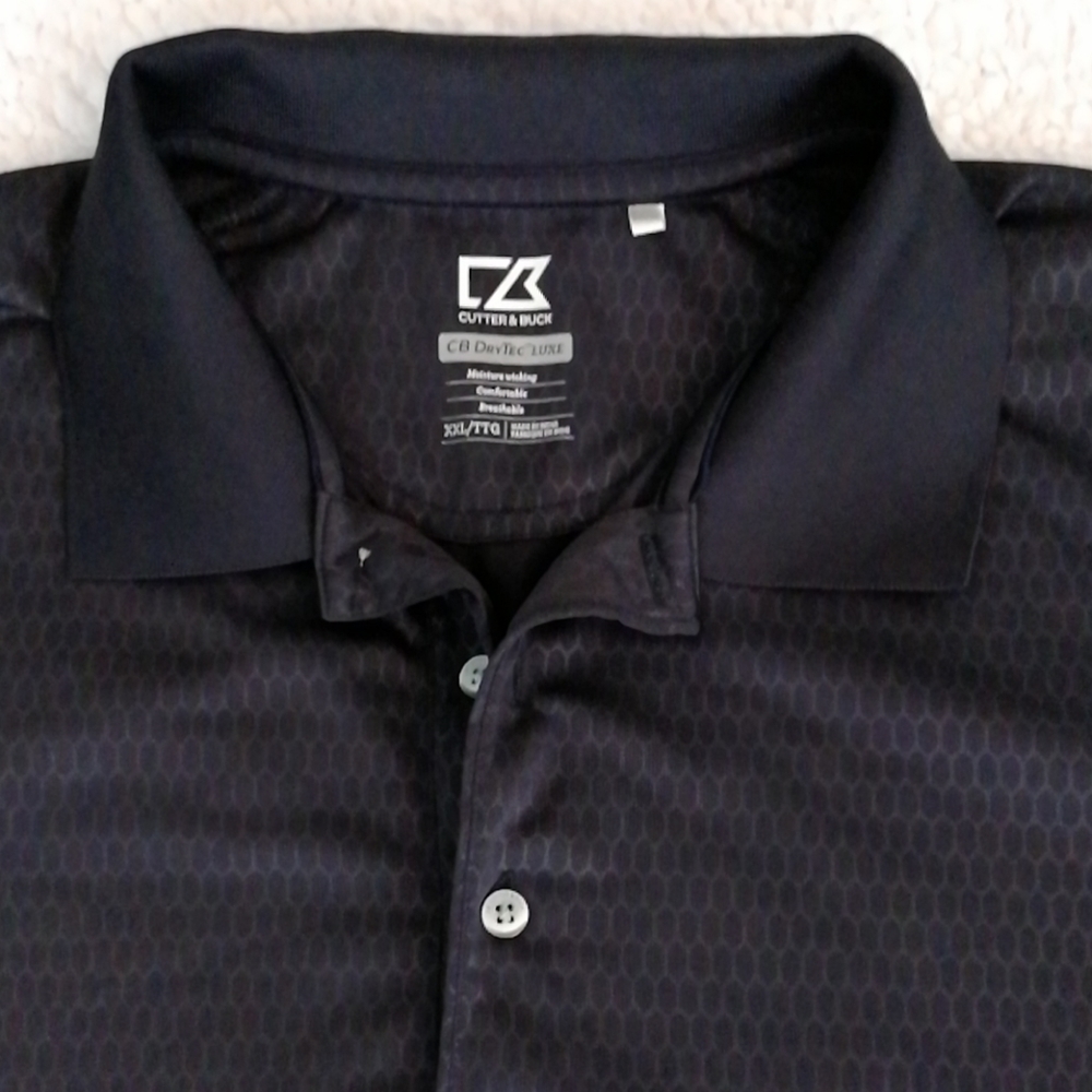 Cutter & Buck XXL Fri tech luxe golf shirt